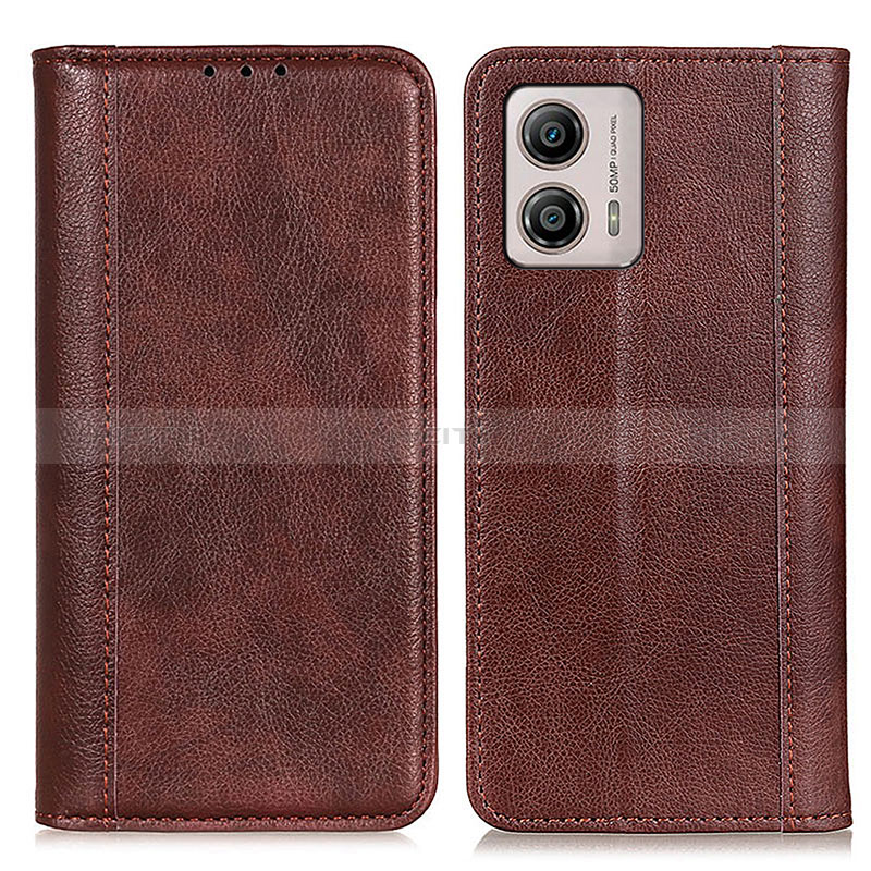 Funda de Cuero Cartera con Soporte Carcasa D03Y para Motorola Moto G53j 5G