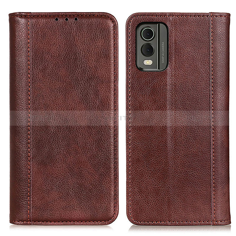 Funda de Cuero Cartera con Soporte Carcasa D03Y para Nokia C32