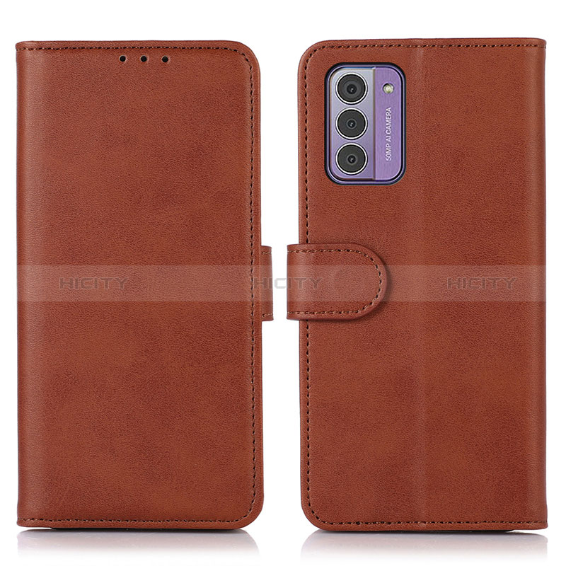 Funda de Cuero Cartera con Soporte Carcasa D03Y para Nokia G42 5G Marron