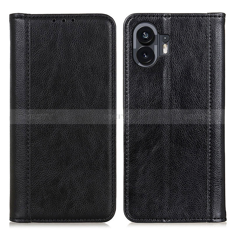 Funda de Cuero Cartera con Soporte Carcasa D03Y para Nothing Phone 2