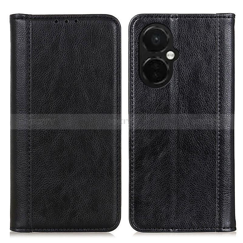 Funda de Cuero Cartera con Soporte Carcasa D03Y para OnePlus Nord CE 3 5G Negro