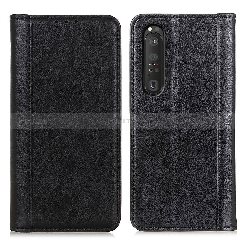 Funda de Cuero Cartera con Soporte Carcasa D03Y para Sony Xperia 1 III