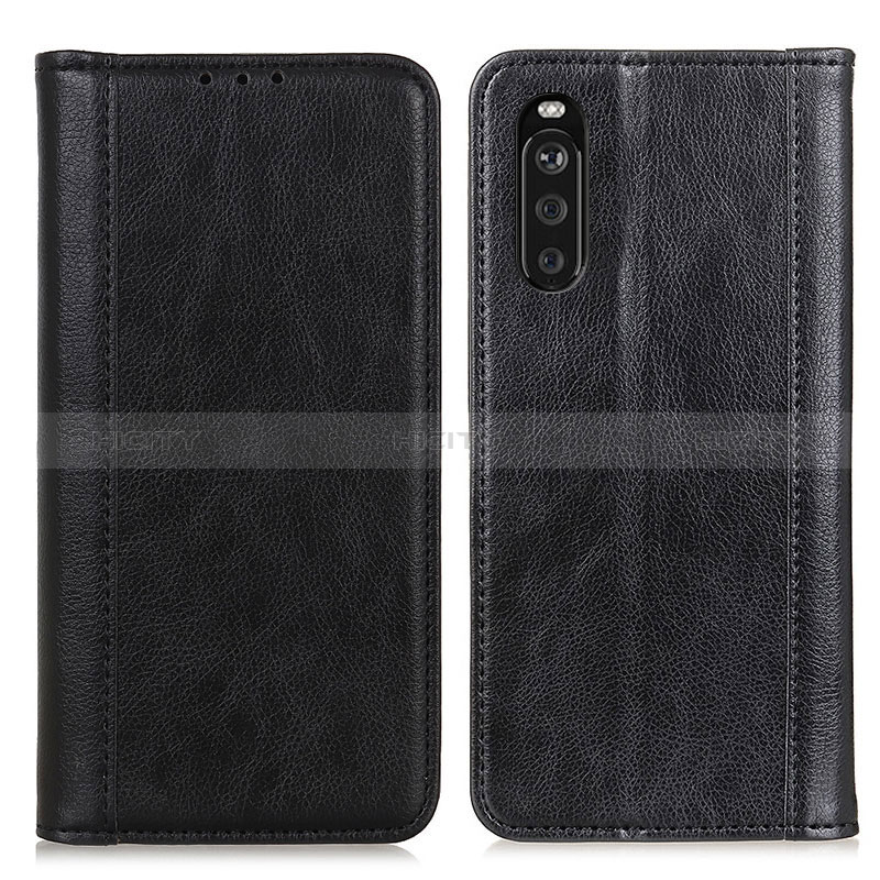 Funda de Cuero Cartera con Soporte Carcasa D03Y para Sony Xperia 10 III SOG04