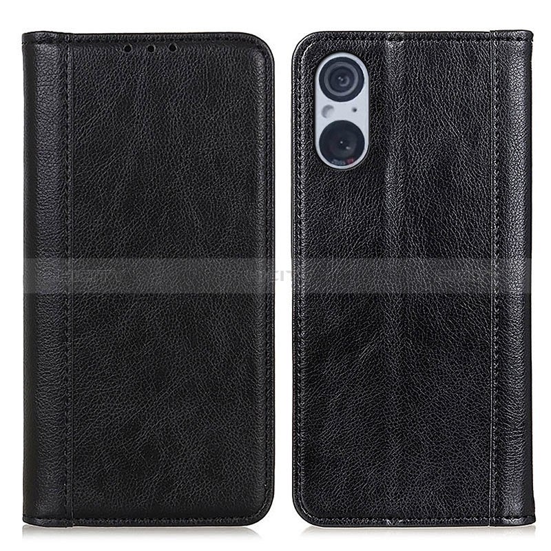 Funda de Cuero Cartera con Soporte Carcasa D03Y para Sony Xperia 5 V