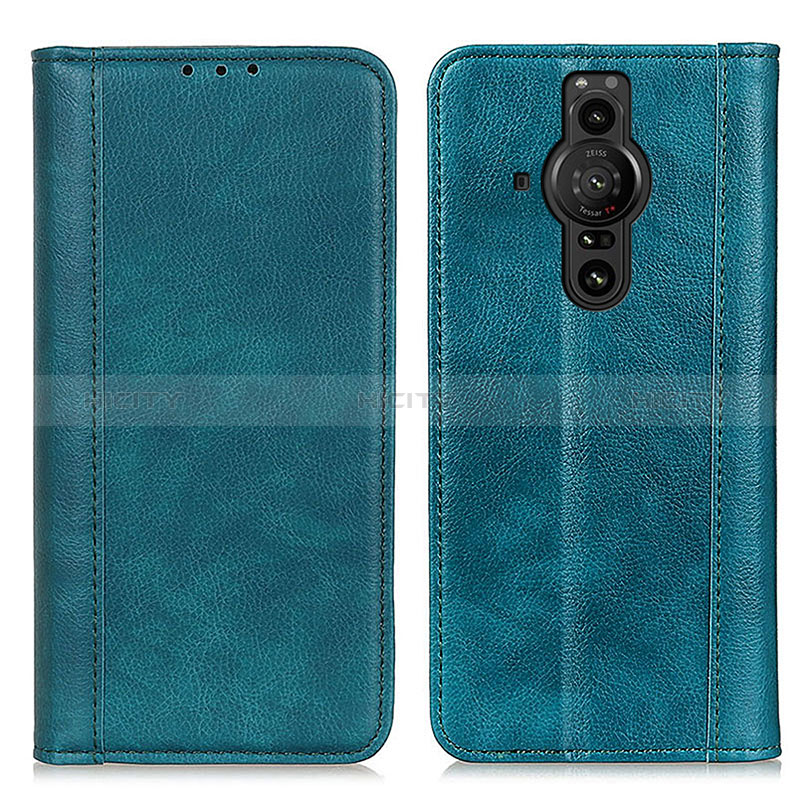 Funda de Cuero Cartera con Soporte Carcasa D03Y para Sony Xperia PRO-I