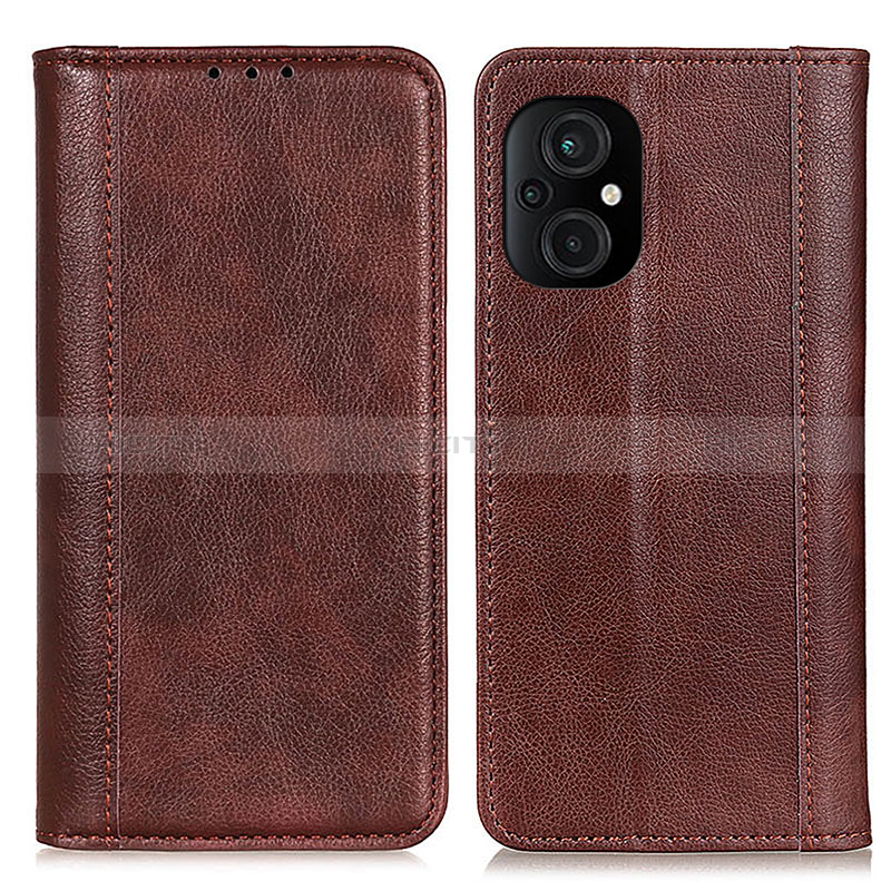 Funda de Cuero Cartera con Soporte Carcasa D03Y para Xiaomi Poco M5 4G