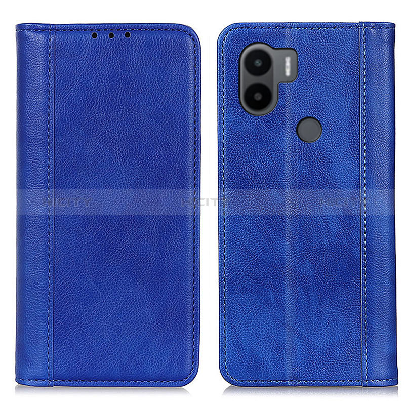 Funda de Cuero Cartera con Soporte Carcasa D03Y para Xiaomi Redmi A1 Plus Azul