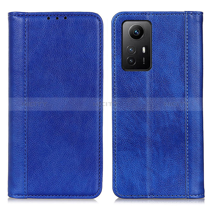 Funda de Cuero Cartera con Soporte Carcasa D03Y para Xiaomi Redmi Note 12S Azul