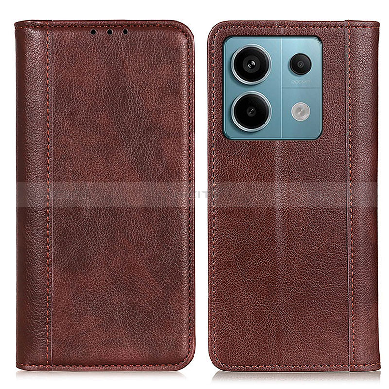 Funda de Cuero Cartera con Soporte Carcasa D03Y para Xiaomi Redmi Note 13 Pro 5G