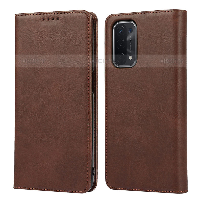 Funda de Cuero Cartera con Soporte Carcasa D04T para OnePlus Nord N200 5G