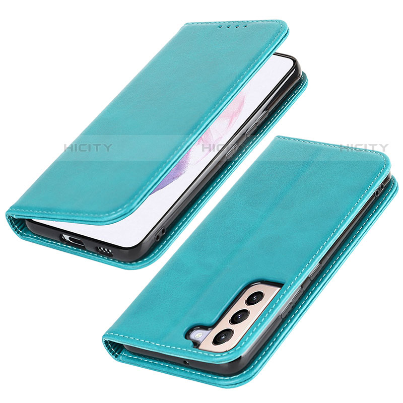 Funda de Cuero Cartera con Soporte Carcasa D04T para Samsung Galaxy S21 Plus 5G