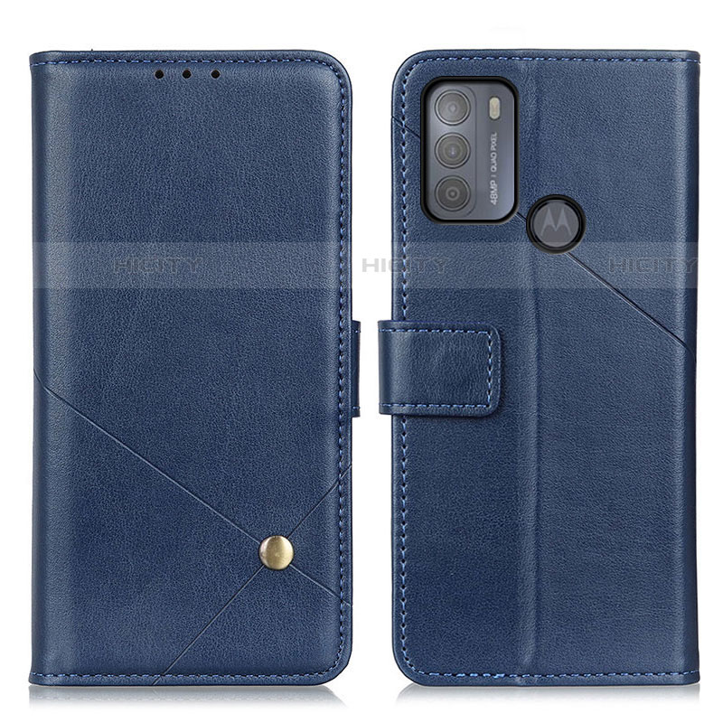 Funda de Cuero Cartera con Soporte Carcasa D04Y para Motorola Moto G50