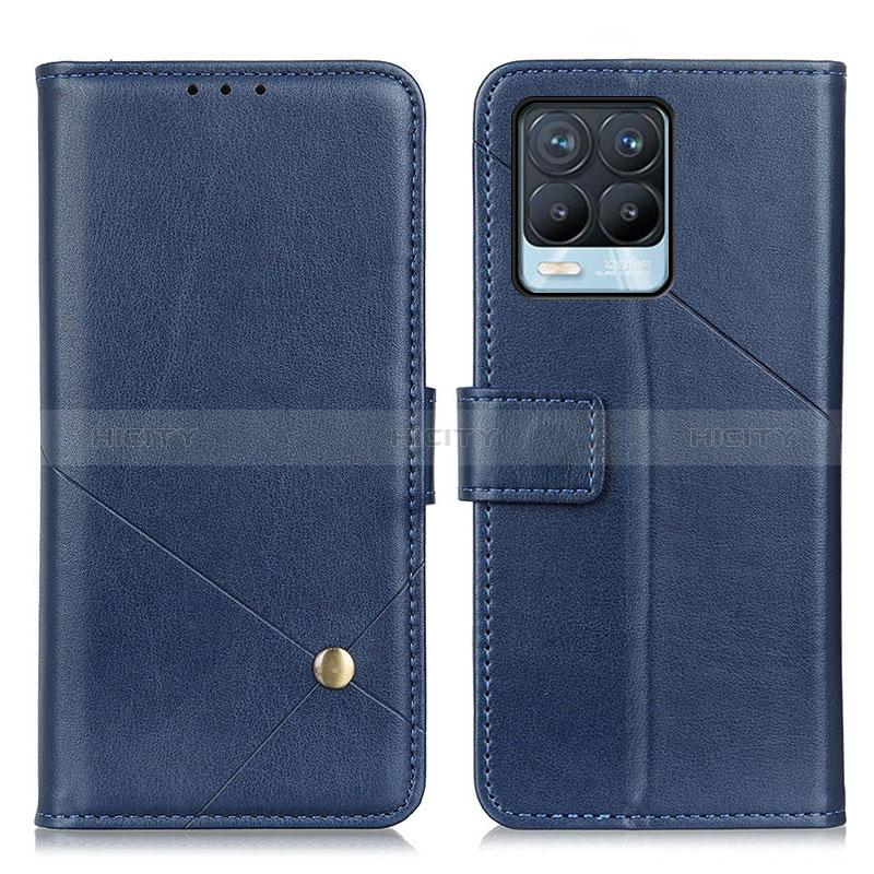 Funda de Cuero Cartera con Soporte Carcasa D04Y para Realme 8 Pro