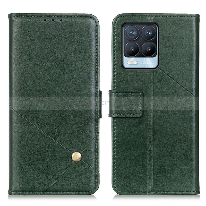 Funda de Cuero Cartera con Soporte Carcasa D04Y para Realme 8 Pro