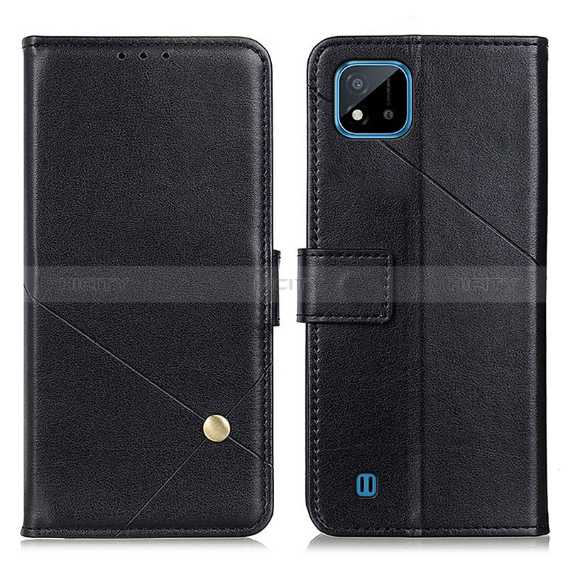 Funda de Cuero Cartera con Soporte Carcasa D04Y para Realme C20