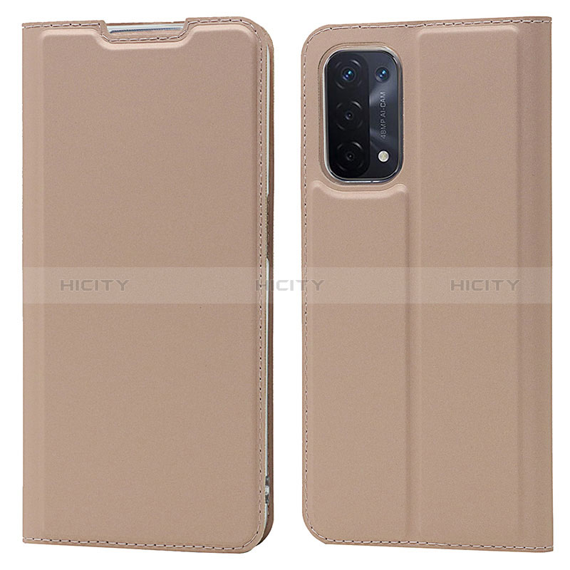 Funda de Cuero Cartera con Soporte Carcasa D05T para Oppo A54 5G