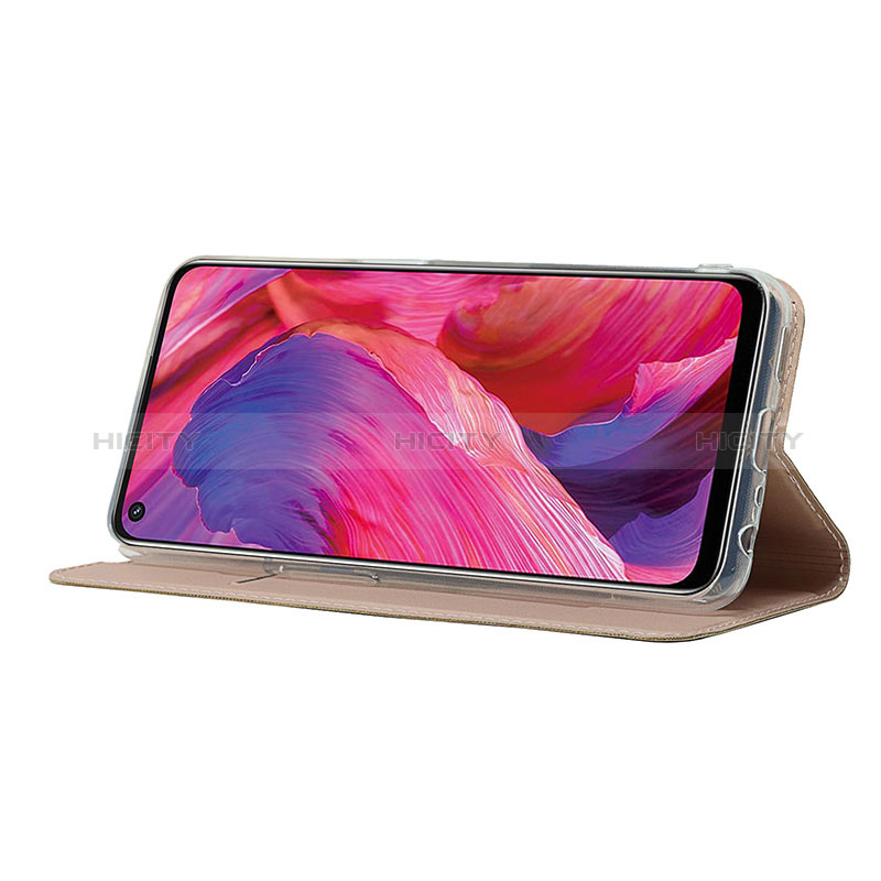 Funda de Cuero Cartera con Soporte Carcasa D05T para Oppo A54 5G