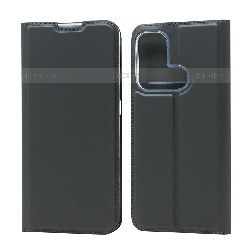 Funda de Cuero Cartera con Soporte Carcasa D05T para Oppo Reno5 A Negro