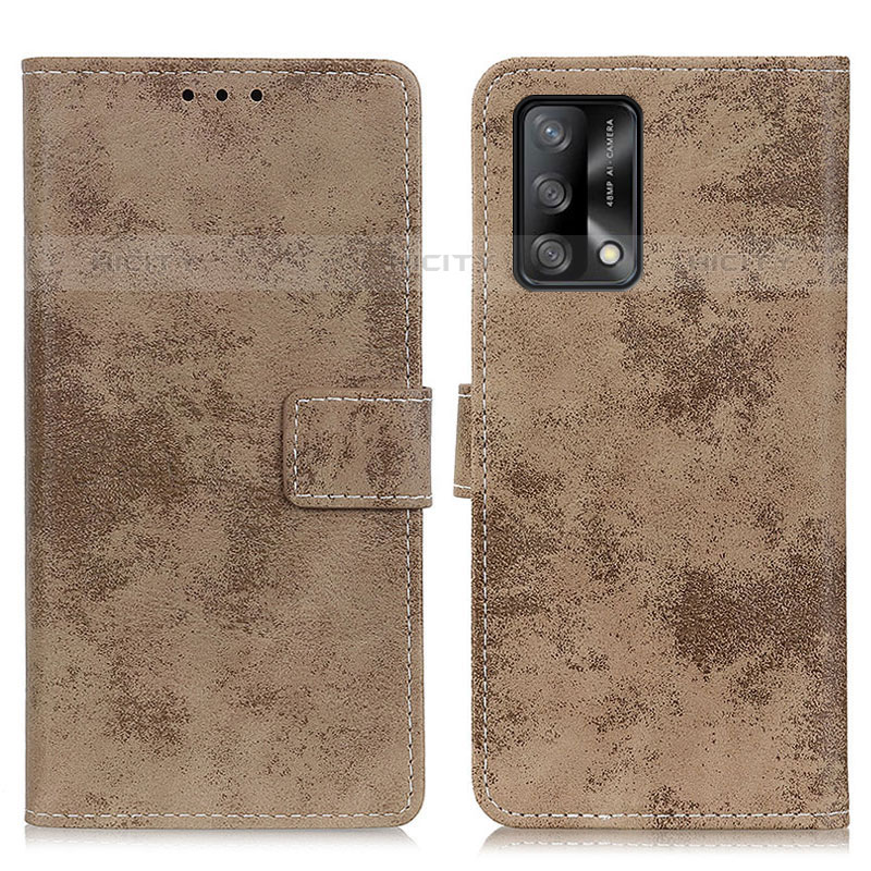 Funda de Cuero Cartera con Soporte Carcasa D05Y para Oppo Reno6 Lite