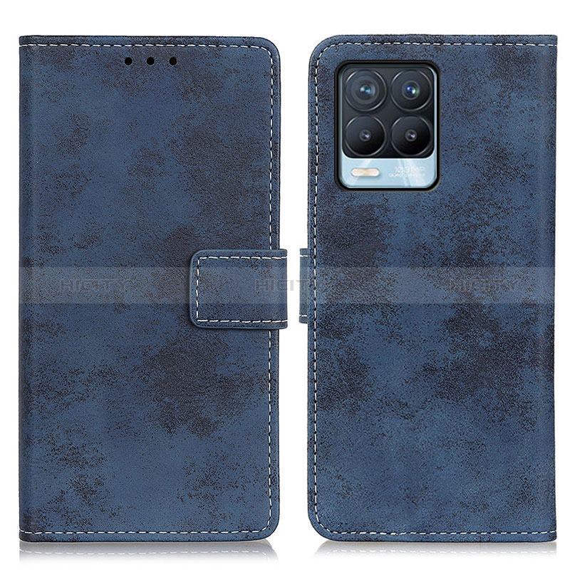 Funda de Cuero Cartera con Soporte Carcasa D05Y para Realme 8 Pro