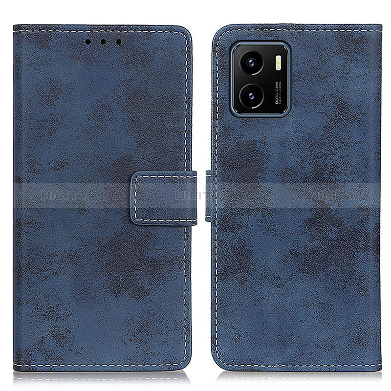 Funda de Cuero Cartera con Soporte Carcasa D05Y para Vivo Y15A