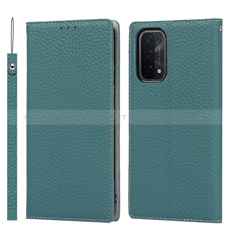 Funda de Cuero Cartera con Soporte Carcasa D06T para OnePlus Nord N200 5G