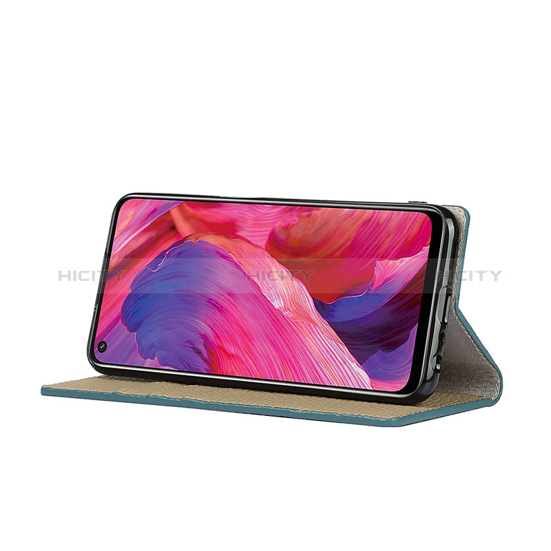 Funda de Cuero Cartera con Soporte Carcasa D06T para Oppo A74 5G