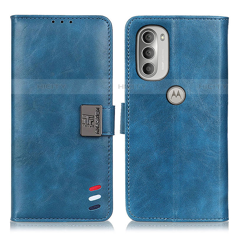 Funda de Cuero Cartera con Soporte Carcasa D06Y para Motorola Moto G51 5G