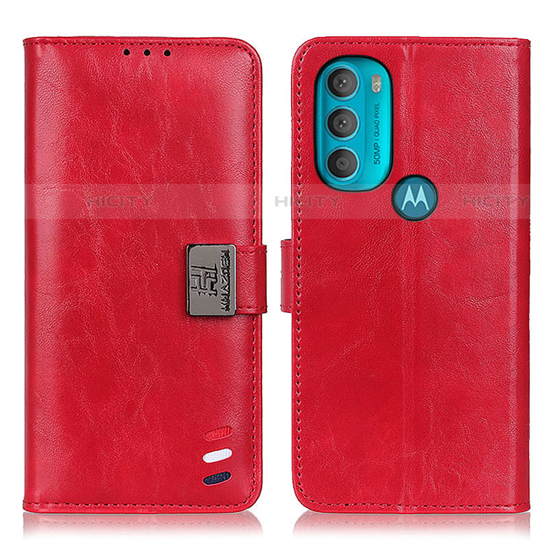 Funda de Cuero Cartera con Soporte Carcasa D06Y para Motorola Moto G71 5G