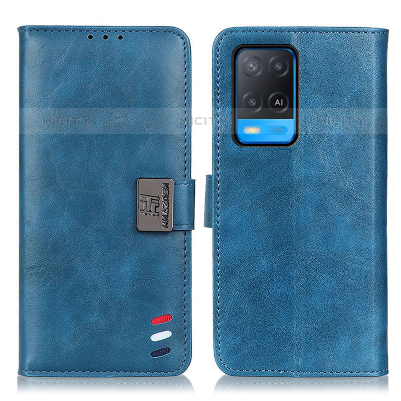 Funda de Cuero Cartera con Soporte Carcasa D06Y para Oppo A54 4G