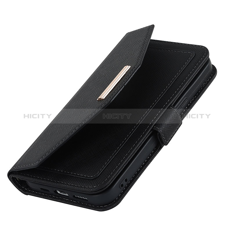 Funda de Cuero Cartera con Soporte Carcasa D07T para Apple iPhone 15 Plus