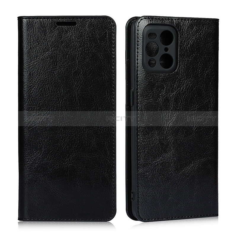 Funda de Cuero Cartera con Soporte Carcasa D07T para Oppo Find X3 5G