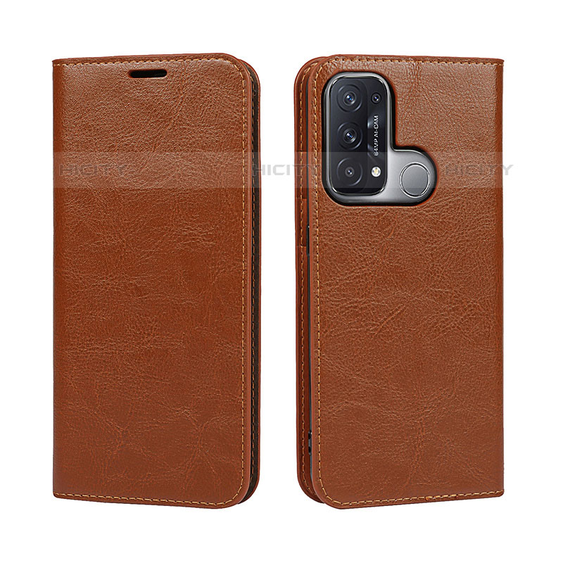 Funda de Cuero Cartera con Soporte Carcasa D07T para Oppo Reno5 A