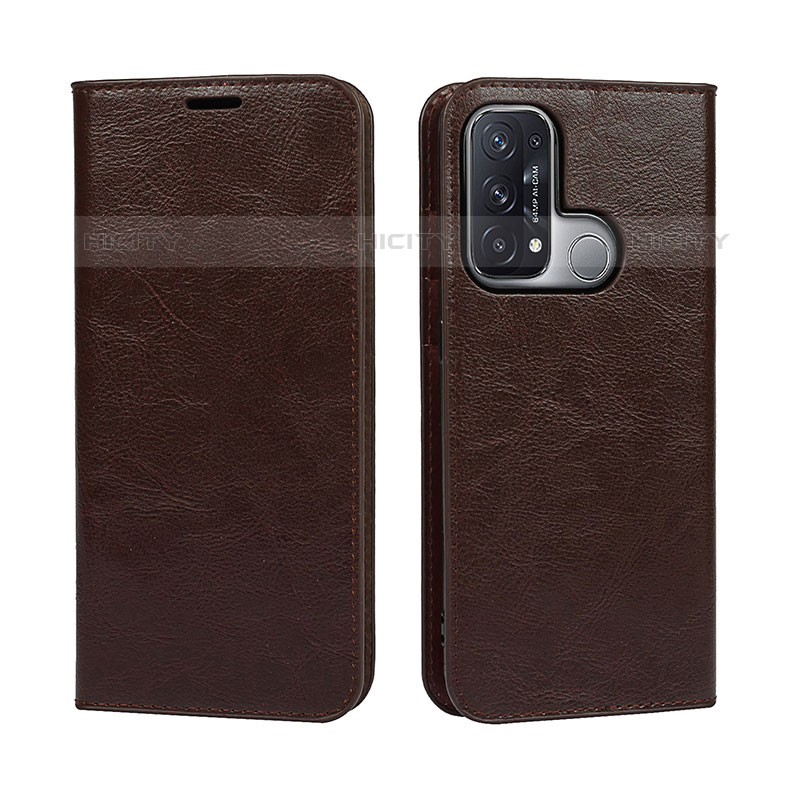 Funda de Cuero Cartera con Soporte Carcasa D07T para Oppo Reno5 A