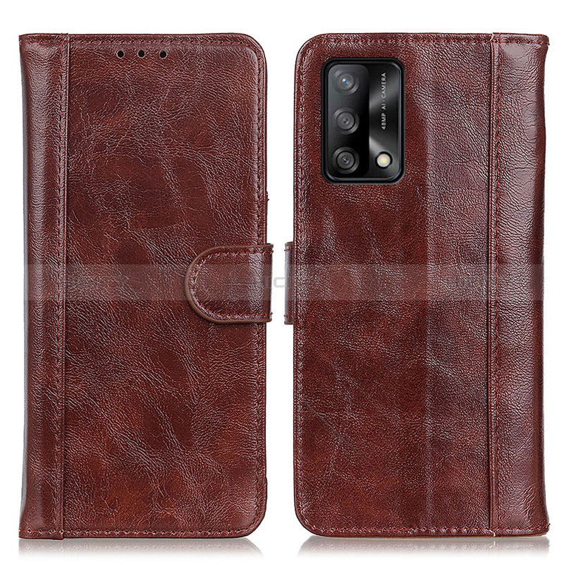 Funda de Cuero Cartera con Soporte Carcasa D07Y para Oppo F19s