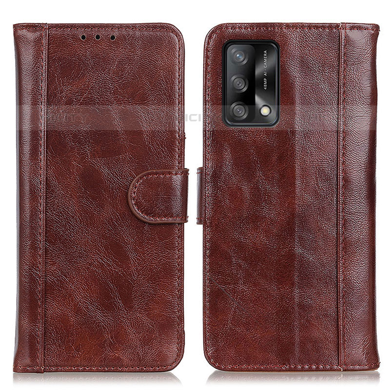 Funda de Cuero Cartera con Soporte Carcasa D07Y para Oppo Reno6 Lite