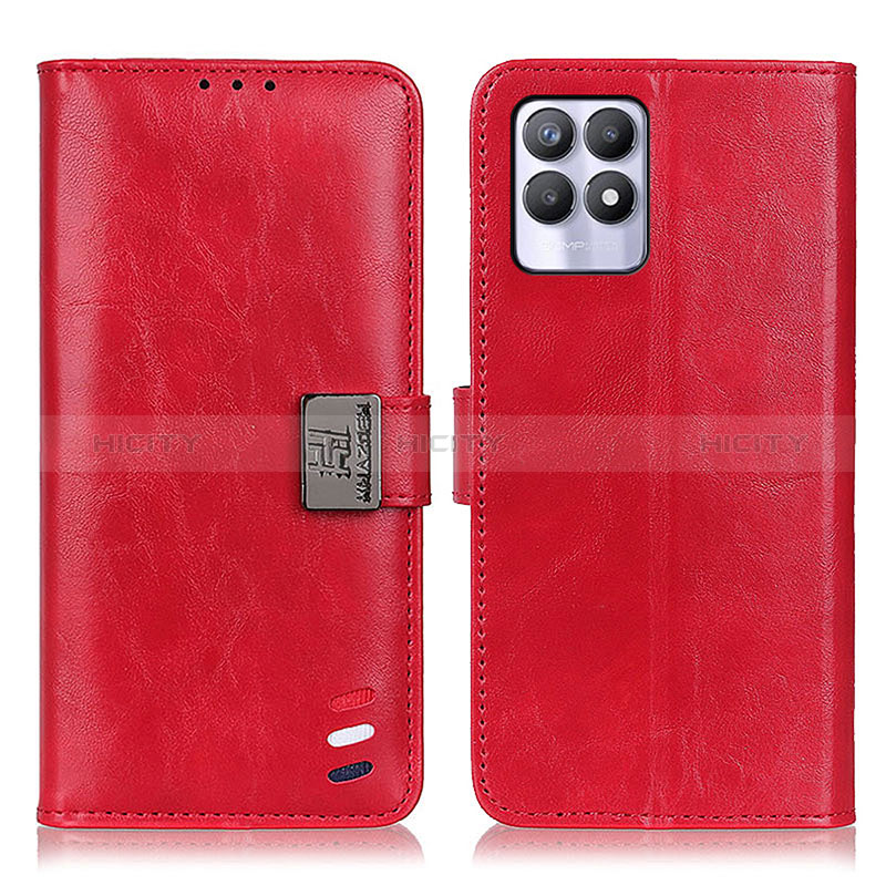 Funda de Cuero Cartera con Soporte Carcasa D07Y para Realme Narzo 50 4G