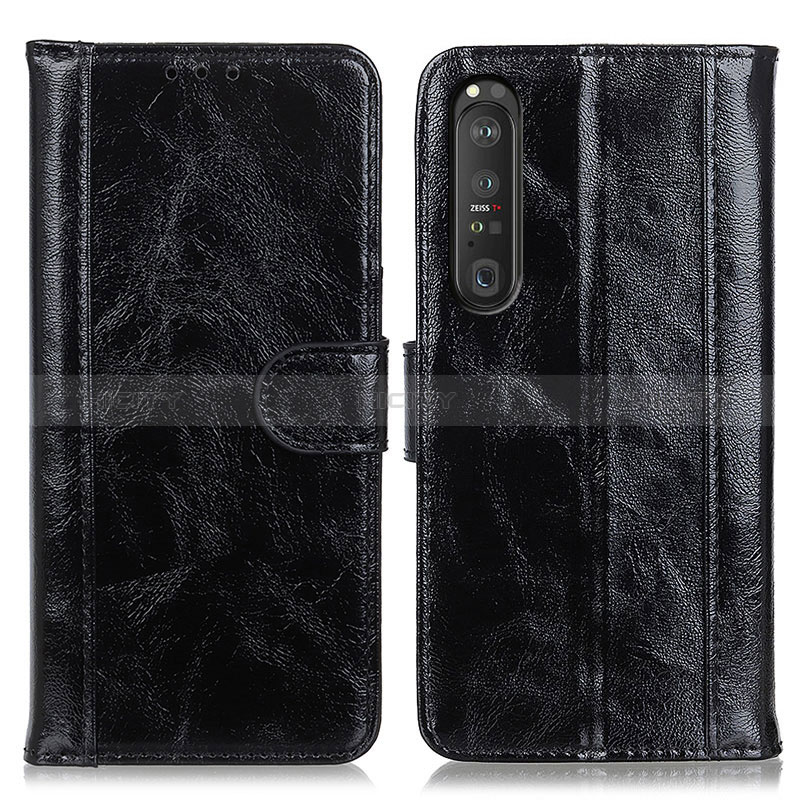 Funda de Cuero Cartera con Soporte Carcasa D07Y para Sony Xperia 1 III