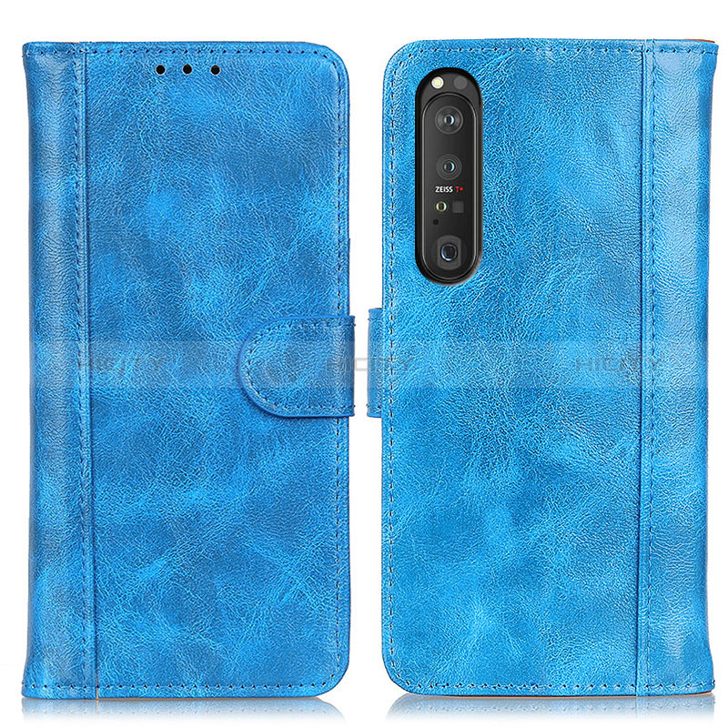 Funda de Cuero Cartera con Soporte Carcasa D07Y para Sony Xperia 1 III