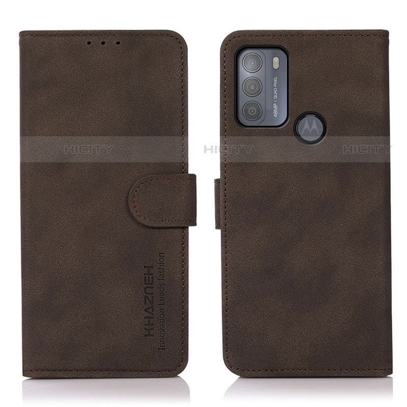 Funda de Cuero Cartera con Soporte Carcasa D08Y para Motorola Moto G50