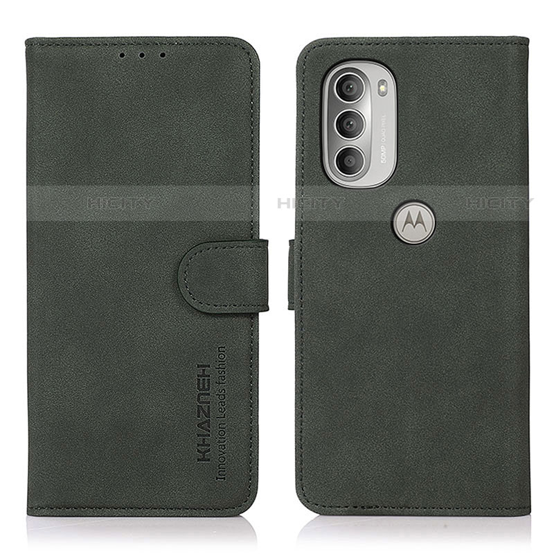 Funda de Cuero Cartera con Soporte Carcasa D08Y para Motorola Moto G51 5G