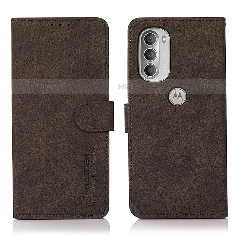 Funda de Cuero Cartera con Soporte Carcasa D08Y para Motorola Moto G51 5G