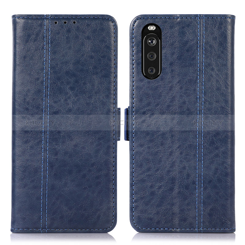 Funda de Cuero Cartera con Soporte Carcasa D08Y para Sony Xperia 10 III