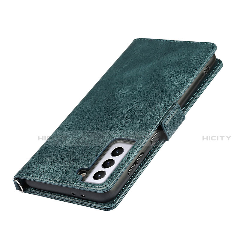 Funda de Cuero Cartera con Soporte Carcasa D09T para Samsung Galaxy S21 5G