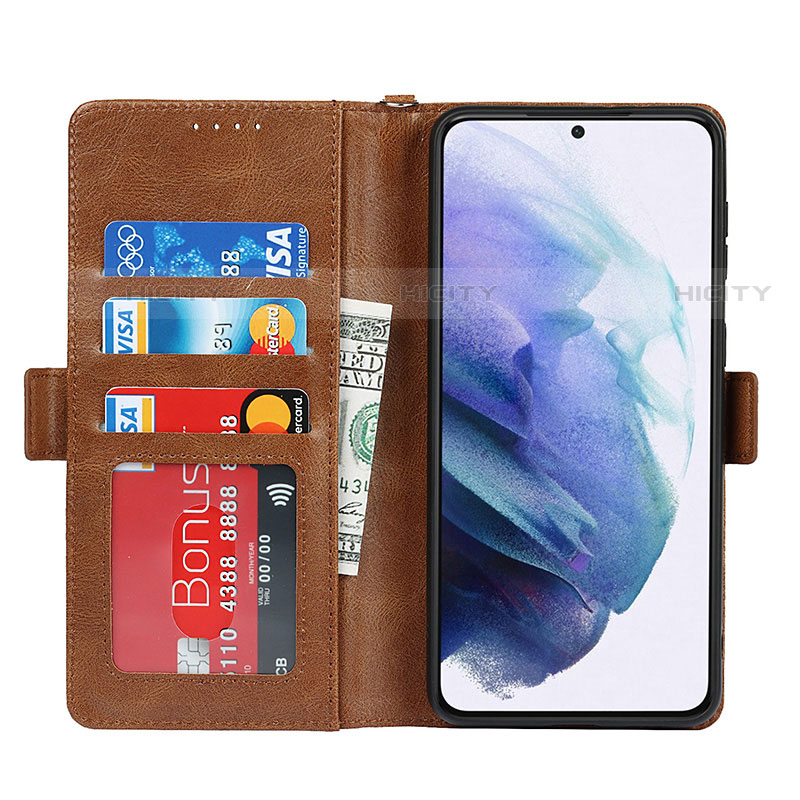 Funda de Cuero Cartera con Soporte Carcasa D09T para Samsung Galaxy S21 Plus 5G