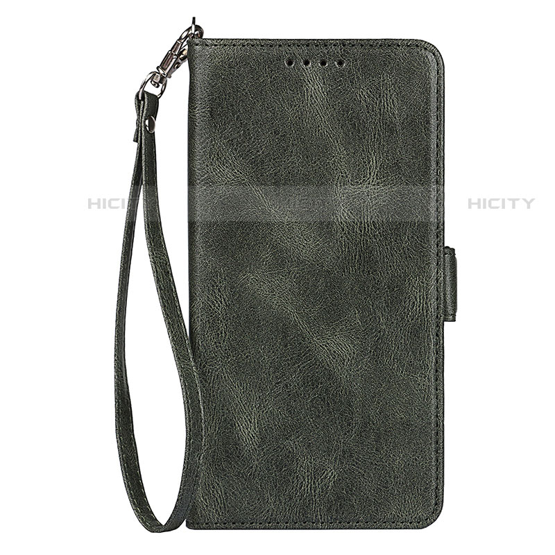 Funda de Cuero Cartera con Soporte Carcasa D09T para Samsung Galaxy S22 5G Verde