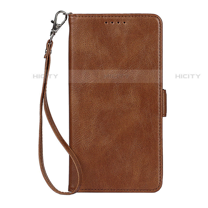 Funda de Cuero Cartera con Soporte Carcasa D09T para Samsung Galaxy S22 Plus 5G Marron