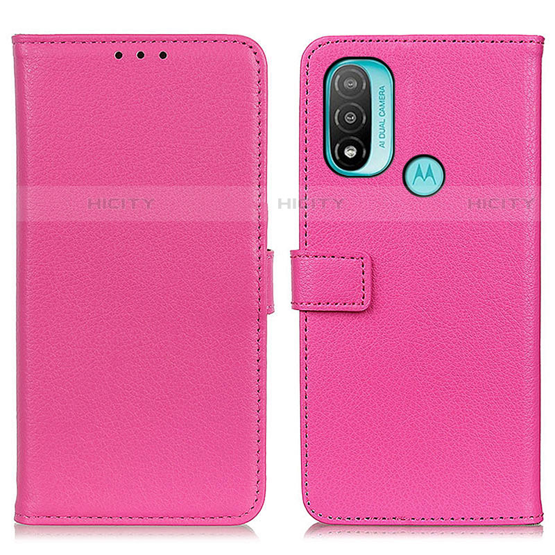 Funda de Cuero Cartera con Soporte Carcasa D09Y para Motorola Moto E30