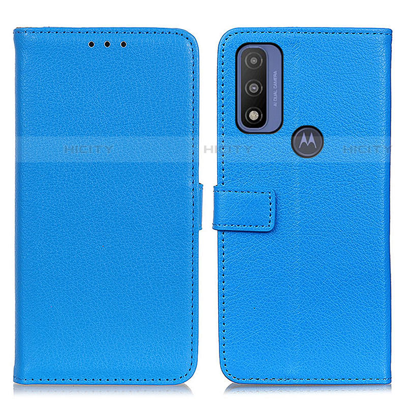 Funda de Cuero Cartera con Soporte Carcasa D09Y para Motorola Moto G Pure