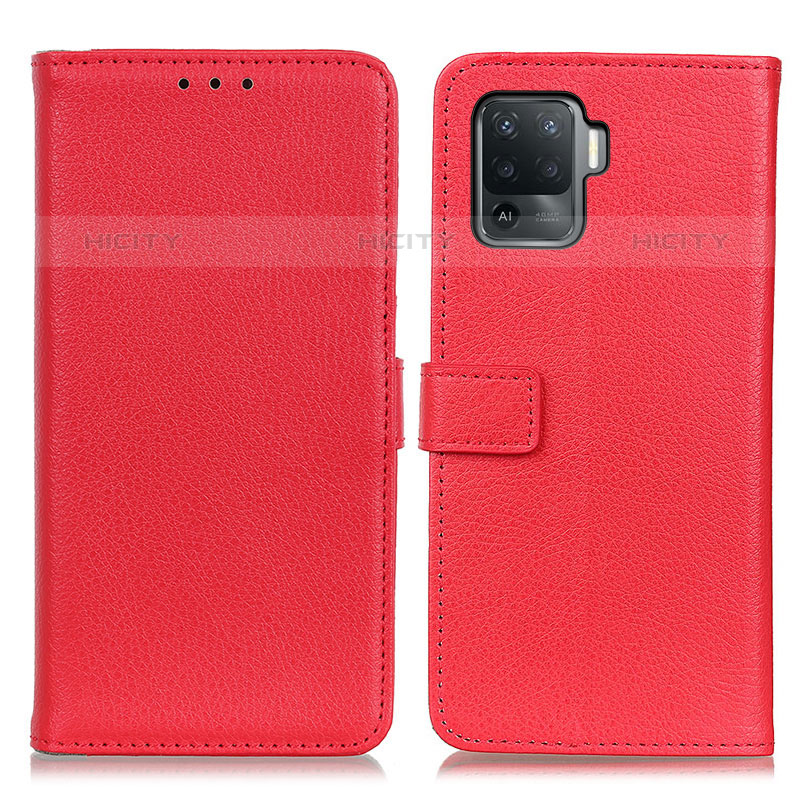 Funda de Cuero Cartera con Soporte Carcasa D09Y para Oppo A94 4G